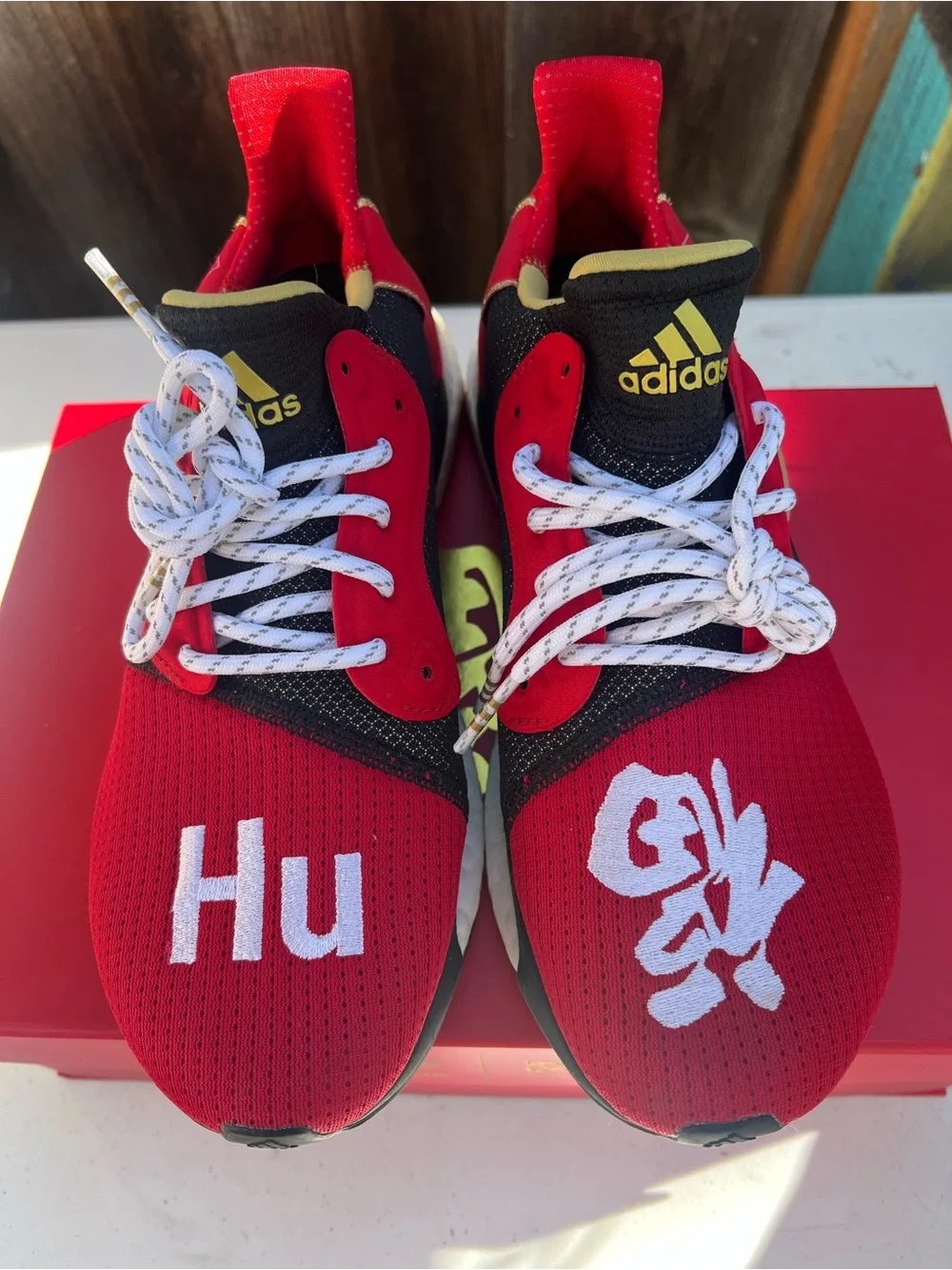adidas Solar Hu Glide CNY Red & Black Sneakers